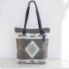 MZ Fair Trade Starlight Wool Bucket Tote Bag