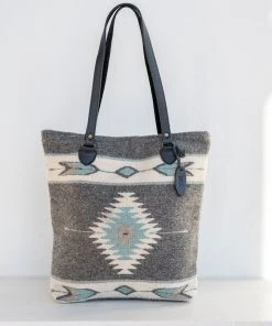 MZ Fair Trade Starlight Wool Bucket Tote Bag