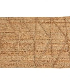 Casa Amarosa Home Goods Natural Triangle Jute Rug