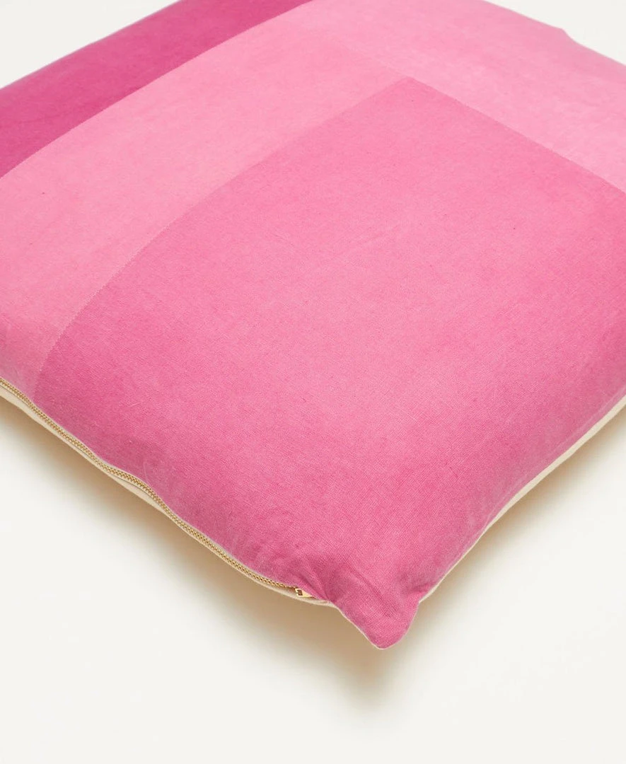 Anchal Home Goods Naturally Dyed Colorblock Throw Pillow Anchal Home Goods Naturally Dyed Colorblock Throw Pillow