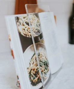 Newly Goods Balsamo Recycled Lucite Cookbook Holder Best Sellers