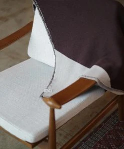 Newly Goods Handcrafted Roja Whipstitch Recycled Throw Blanket
