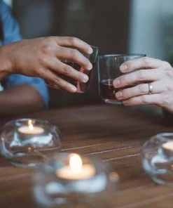 Newly Goods Spanish Recycled Wine Glasses Set