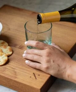 Newly Goods Kitchen + Dining Tavola Recycled Wine Glasses Set