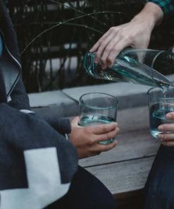 Newly Goods Valencia Recycled Glass Pitcher 2 Newly Goods Valencia Recycled Glass Pitcher