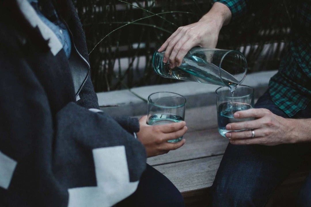 Newly Goods Valencia Recycled Glass Pitcher Newly Goods Valencia Recycled Glass Pitcher