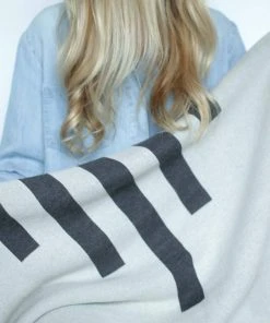 Newly Goods Ziggurat Recycled Throw Blanket 1 Newly Goods Ziggurat Recycled Throw Blanket