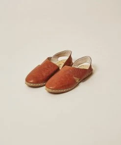 Nida Lu Handmade Shoes Women's Antalya Slip-On Flat - Coconut