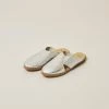 Nida Lu Handmade Shoes Women's Antalya Mule - Silver