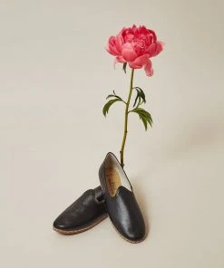 Nida Lu Handmade Men's Emir Loafer - Onyx Handcrafted