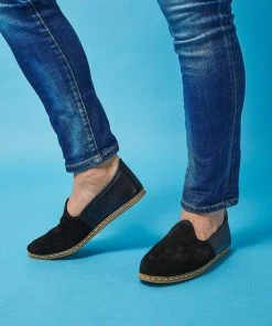 Nida Lu Handmade Men's Emir Loafer - Two Tone Onyx