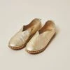 Nida Lu Handmade Shoes Women's Lu Loafer - Gold