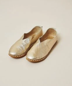 Nida Lu Handmade Shoes Women's Lu Loafer - Gold