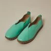 Nida Lu Handmade Shoes Women's Lu Loafer - Turquoise