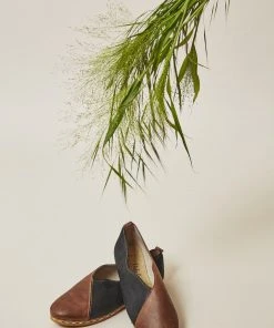 Nida Lu Handmade Women's Lu Loafer - Onyx + Cedar 7 Nida Lu Handmade Women's Lu Loafer - Onyx + Cedar