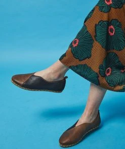 Nida Lu Handmade Women's Lu Loafer - Onyx + Cedar