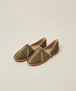 Nida Lu Handmade Women's Nida Loafer - Avocado Handcrafted