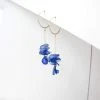 Giulia Letzi + META Jewelry Nina Upcycled Chain Drop Earrings - Blue