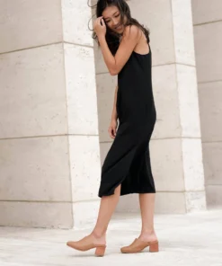 Nisolo Shoes All-Day Heeled Mule - Almond