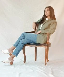 Nisolo All-Day Heeled Mule - Bone 2 Nisolo All-Day Heeled Mule - Bone