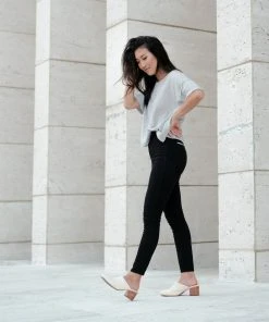 Nisolo All-Day Heeled Mule - Bone 3 Nisolo All-Day Heeled Mule - Bone