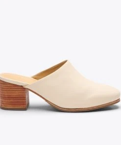 Nisolo All-Day Heeled Mule - Bone 7 Nisolo All-Day Heeled Mule - Bone