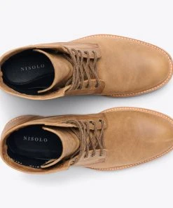 Nisolo Men's All-Weather Andres Boot - Tobacco 10 Nisolo Men's All-Weather Andres Boot - Tobacco