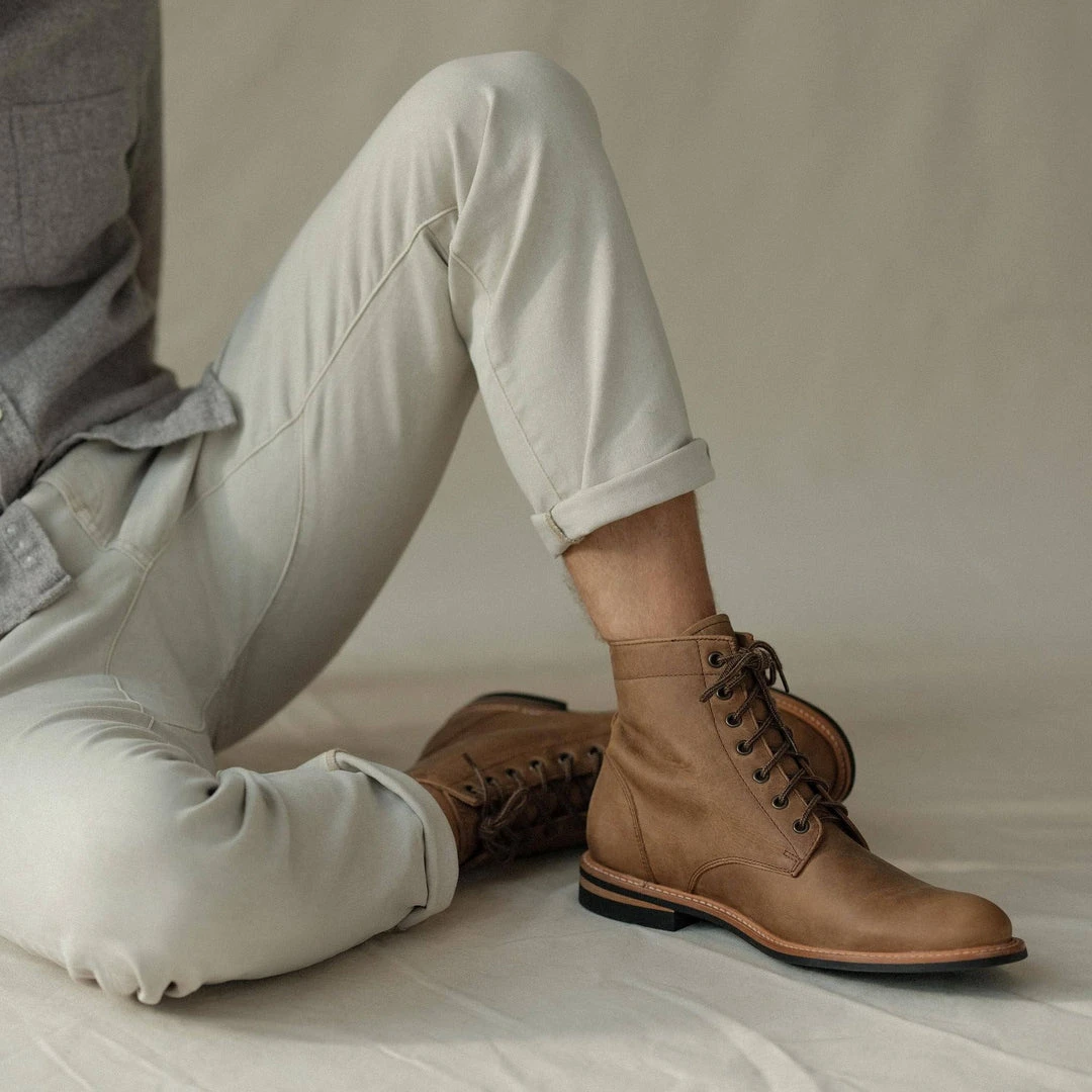 Nisolo Men's All-Weather Andres Boot - Tobacco Nisolo Men's All-Weather Andres Boot - Tobacco