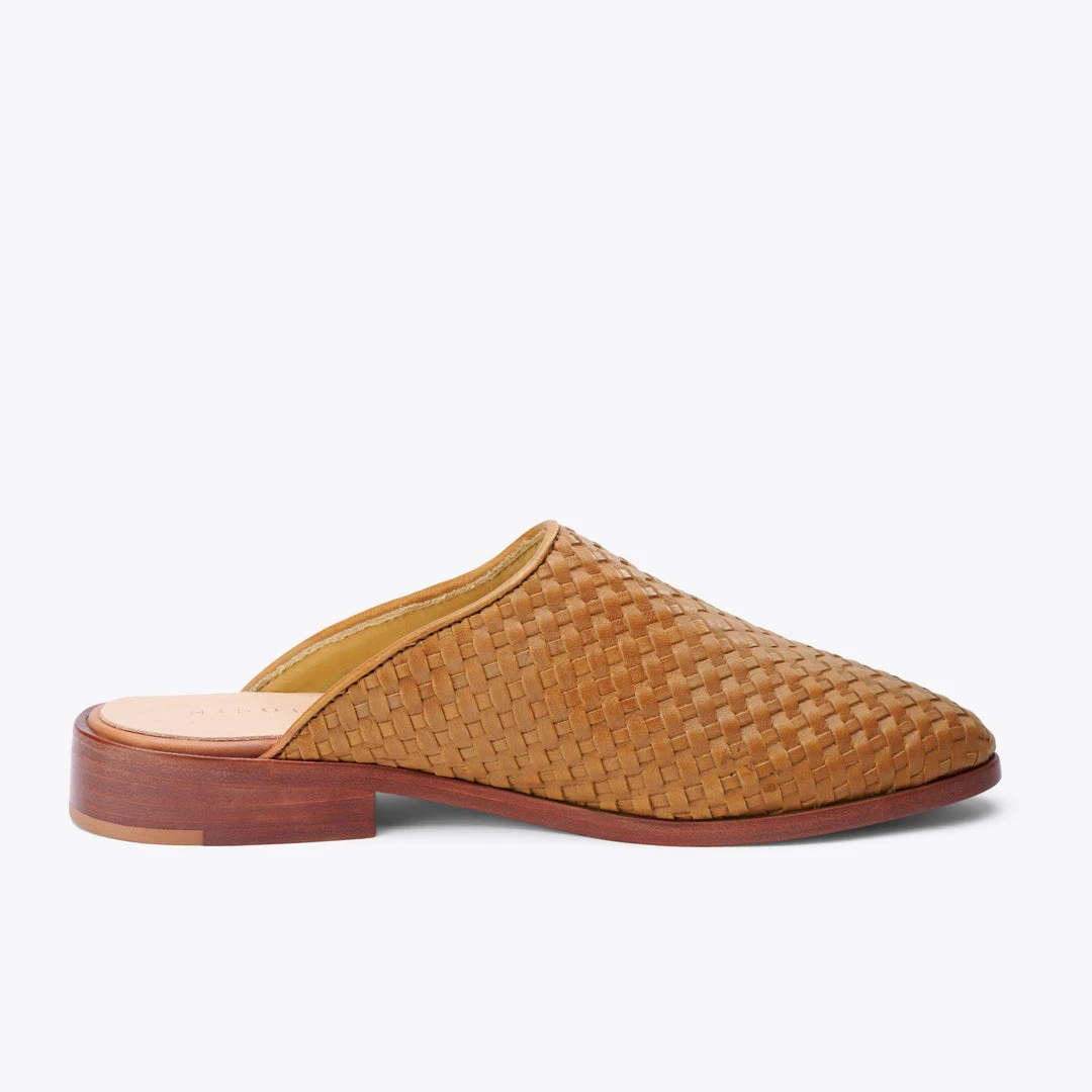 Nisolo Shoes Ama Woven Mule - Almond Nisolo Shoes Ama Woven Mule - Almond