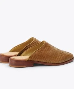 Nisolo Shoes Ama Woven Mule - Almond 7 Nisolo Shoes Ama Woven Mule - Almond