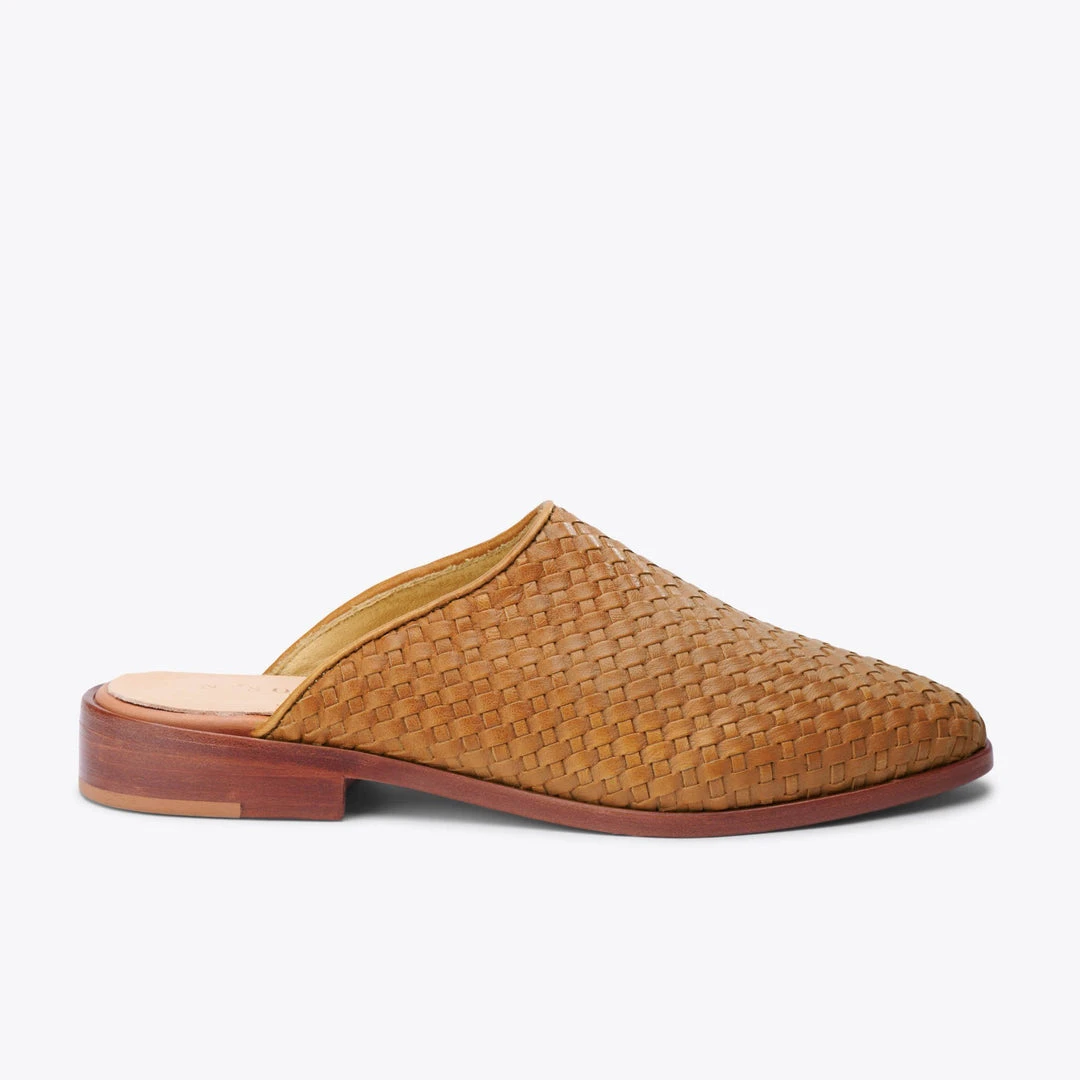 Nisolo Shoes Ama Woven Mule - Almond Nisolo Shoes Ama Woven Mule - Almond