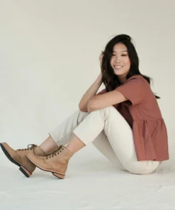 Nisolo Amalia All Weather Boot - Tobacco Shoes