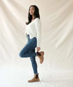 Nisolo Carmen Chelsea Boot - Almond Shoes 14 Nisolo Carmen Chelsea Boot - Almond Shoes