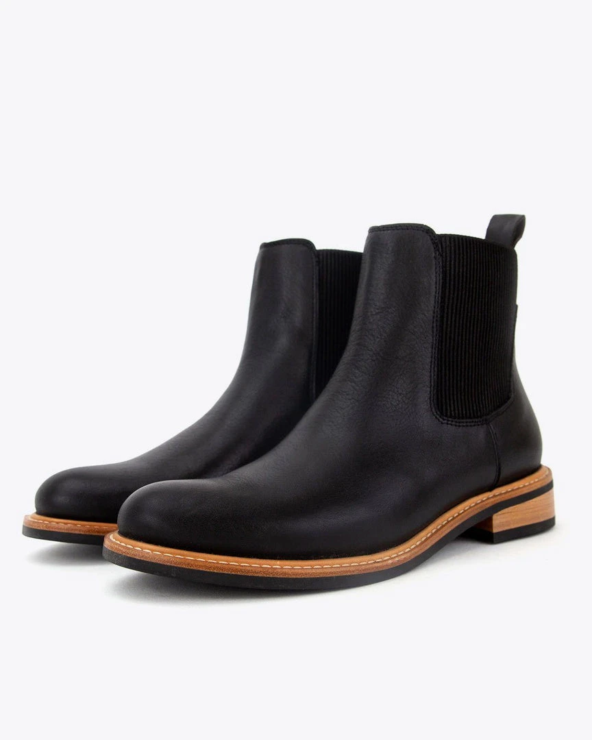 Nisolo Carmen Chelsea Boot - Black Shoes Nisolo Carmen Chelsea Boot - Black Shoes