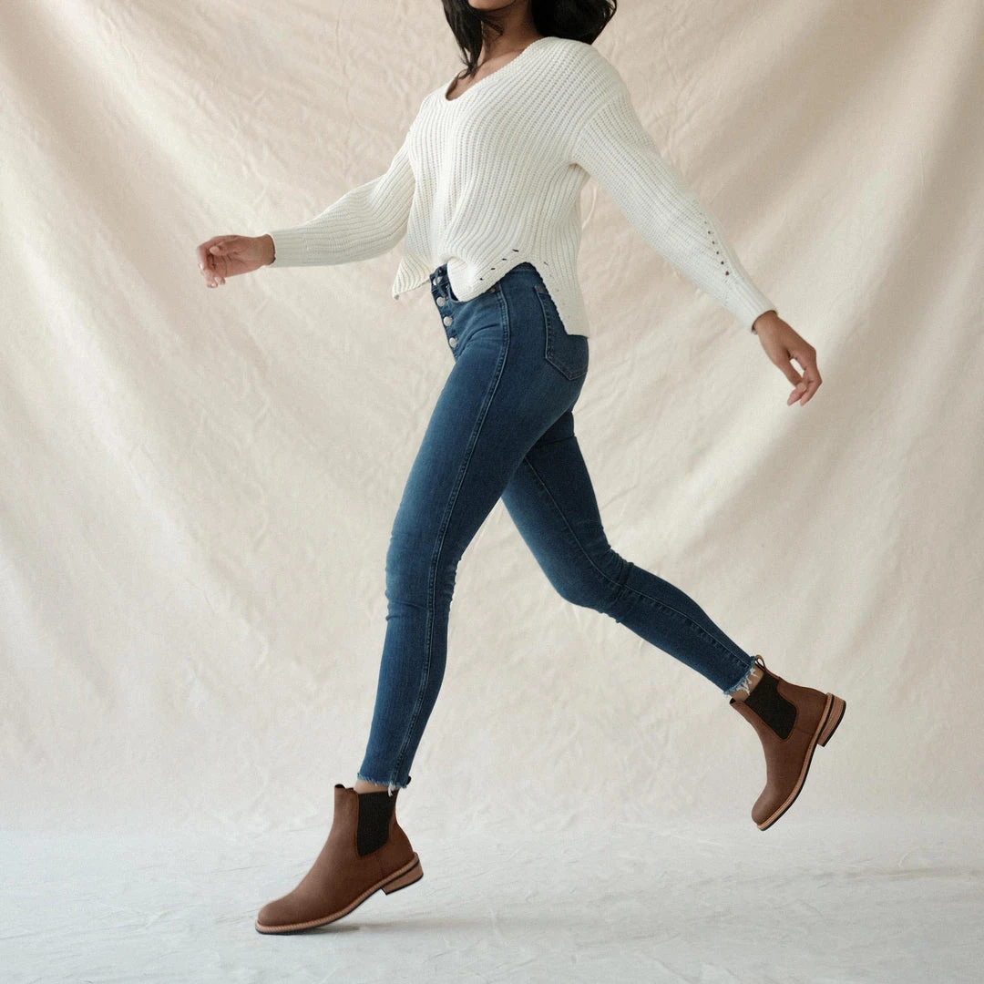 Nisolo Carmen Chelsea Boot - Brown Nisolo Carmen Chelsea Boot - Brown