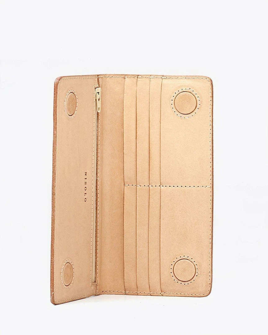 Nisolo Accessories Classic Wallet - Natural Vachetta Nisolo Accessories Classic Wallet - Natural Vachetta