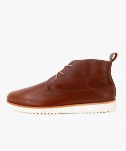 Nisolo Men's Cusco Flex Chukka - Brandy