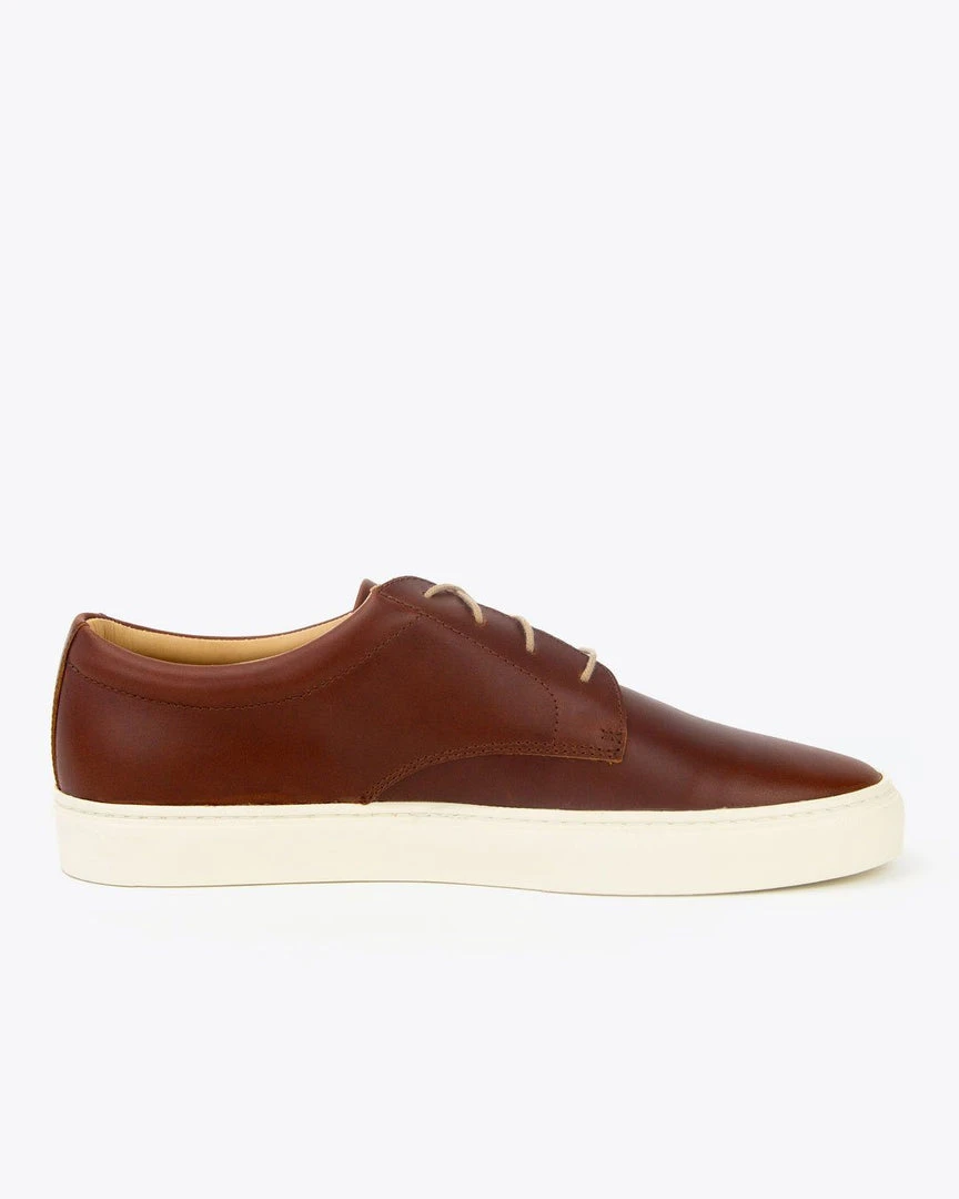 Nisolo Men's Diego Low Top Sneaker - Brandy Nisolo Men's Diego Low Top Sneaker - Brandy