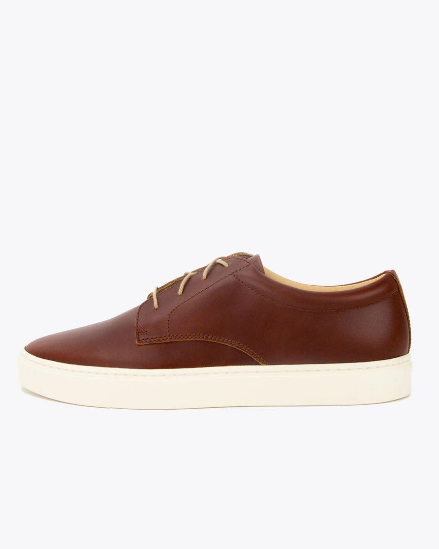 Nisolo Men's Diego Low Top Sneaker - Brandy Nisolo Men's Diego Low Top Sneaker - Brandy