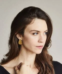 Nisolo Best Sellers Upcycled Brass Drop Earrings