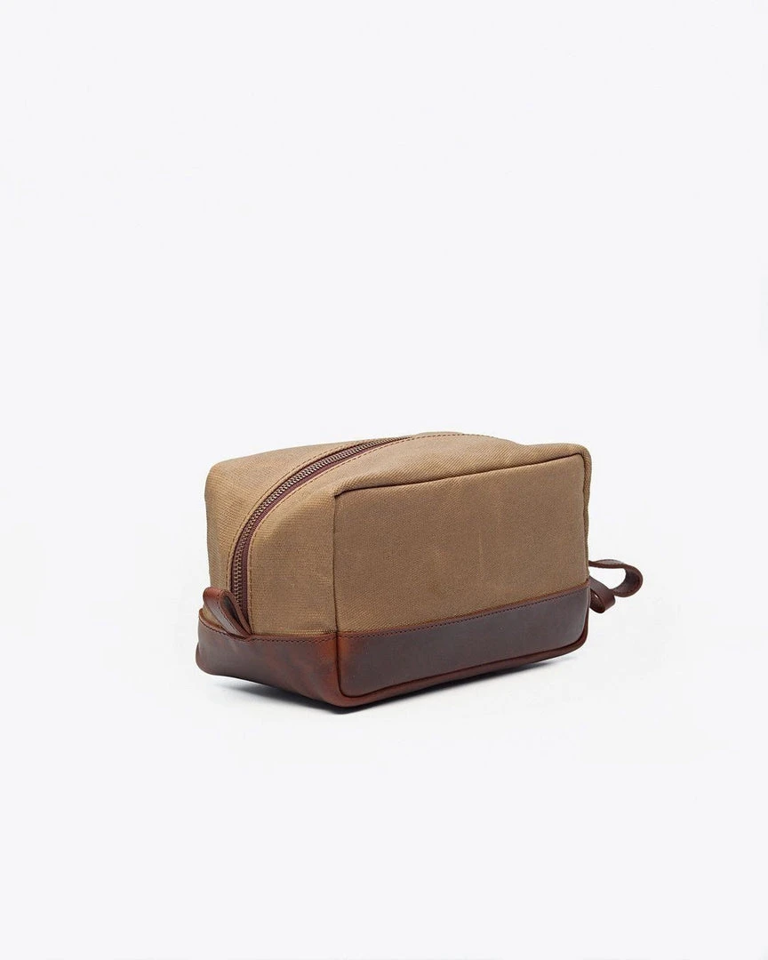 Nisolo Durango Waxed Canvas Dopp Kit Accessories Nisolo Durango Waxed Canvas Dopp Kit Accessories