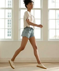 Nisolo Elayna Sneaker - Bone + Gum Shoes