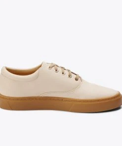 Nisolo Elayna Sneaker - Bone + Gum Shoes