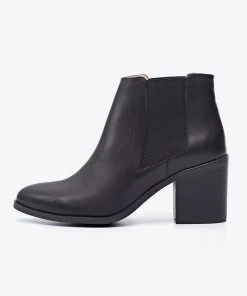 Nisolo Heeled Chelsea Boot - Black Shoes