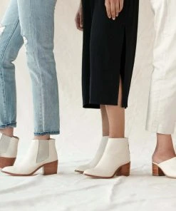 Nisolo Heeled Chelsea Boot - Bone Special Occasion