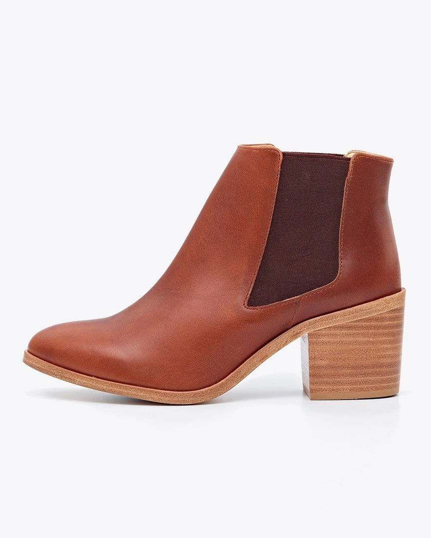 Nisolo Heeled Chelsea Boot - Brandy Shoes Nisolo Heeled Chelsea Boot - Brandy Shoes