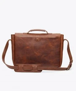 Nisolo Loreto Messenger Bag - Chestnut Accessories