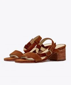 Nisolo Best Sellers Lucia Block Heel Sandal - Nutmeg