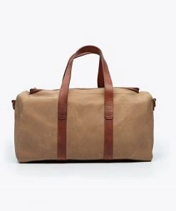 Nisolo Luis Weekender - Waxed Canvas Accessories