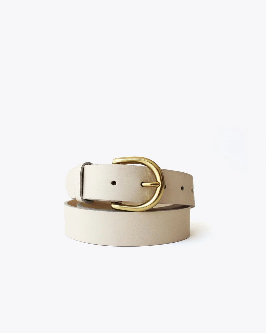Nisolo Women's Noemi Belt - Bone Accessories Nisolo Women's Noemi Belt - Bone Accessories
